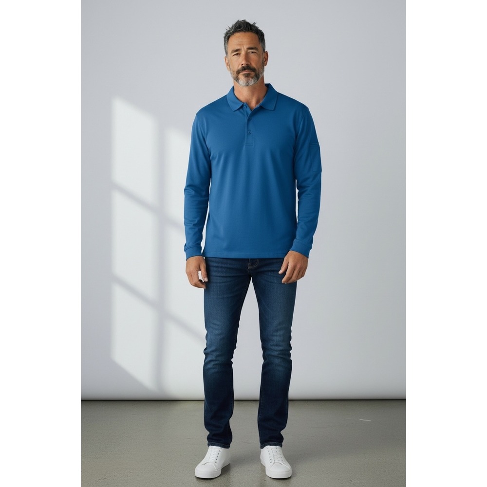 Men's Blue‎ Polo Shirt. NWT